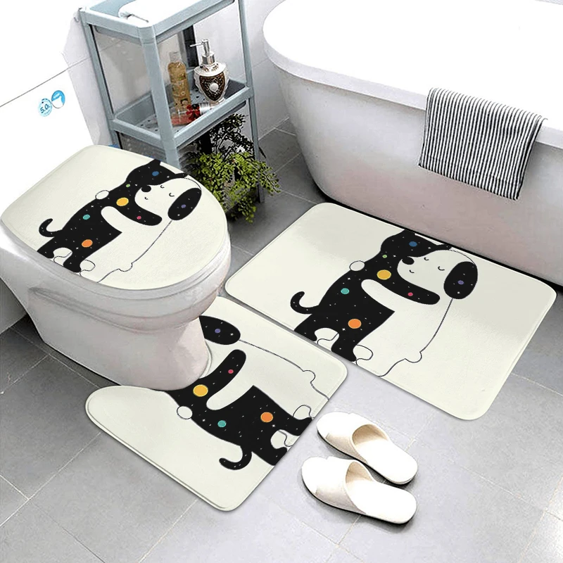 Anti-slip Bath Mat Shower Mat Bathroom Small Rug Foot Mat Entrance Door Mat Kitchen Mat Bedroom Simple Mat Bathtub toilet rug