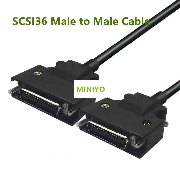 

SCSI36 HPCN SCSI-36 36 pins 36Pin male to male Signal Terminal Breakout Connector Cable 0.5M/1.5M/3M/5M