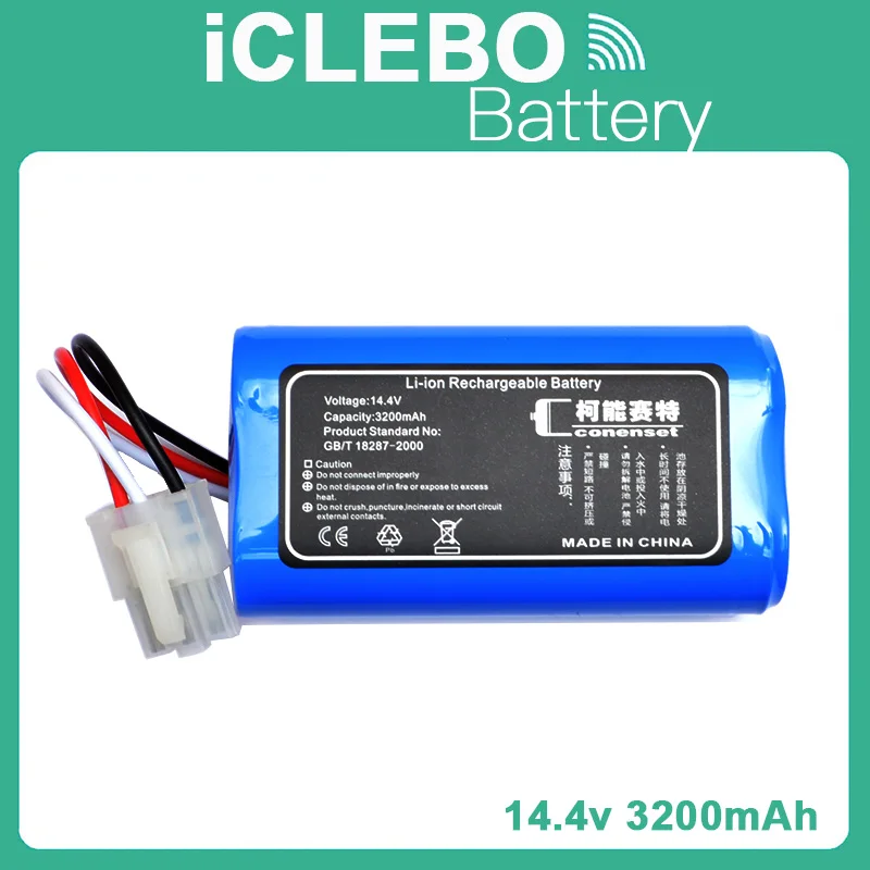 Battery For ICLEBO ARTE YCR-M05, POP YCR-M05-P, Smart YCR-M04-1, YCR-M05-10, YCR-M05-11, YCR-M05-20, YCR-M05-3