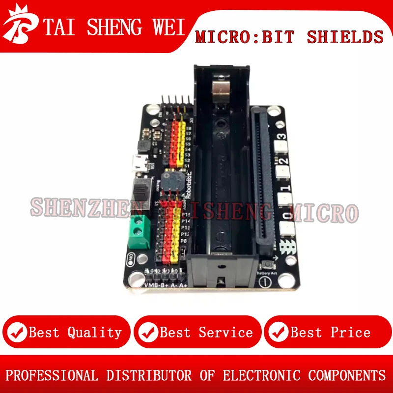 

Micro:bit Expansion Board Microbit Beginner Robotbit V2.0 Python Programming