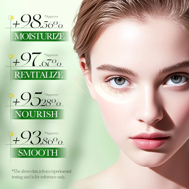 Birch Juice Oligopeptide Moisturizing Revitalizing Eye Cream Removes Eye Bags Dark Circles, Reduces Fine Lines, Lifts and Tighte
