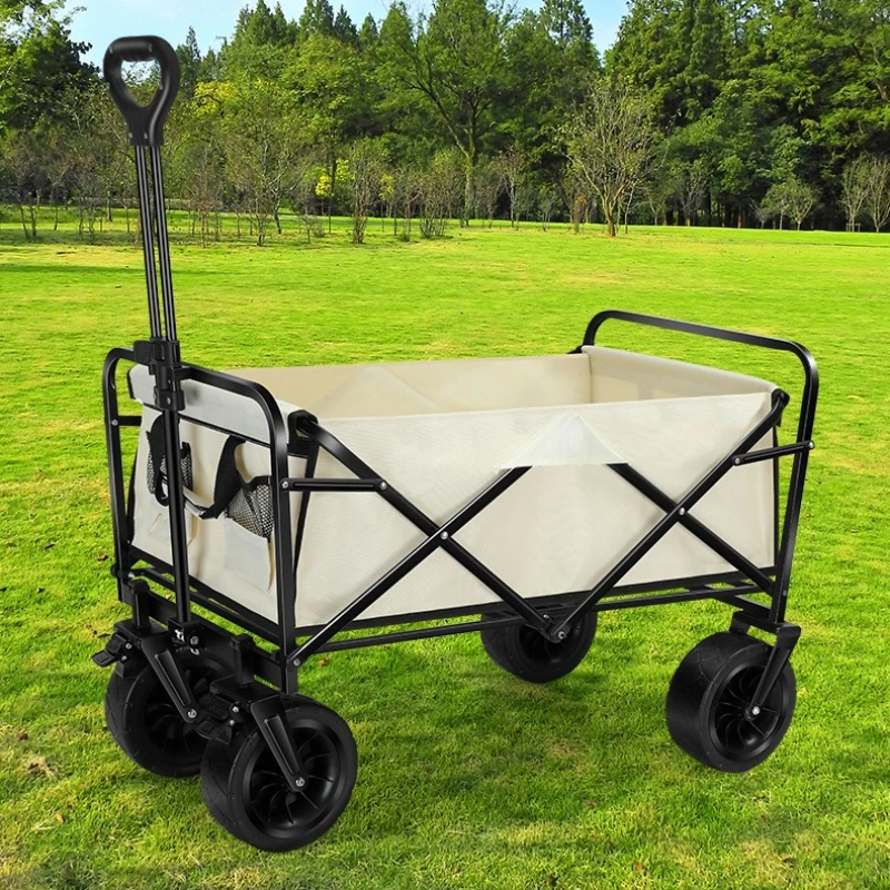 

Водонепроницаемая складная тележка для кемпинга на открытом воздухе, большая вместимость, портативная, для рынка, детская коляска, сверхпрочная, Carrito