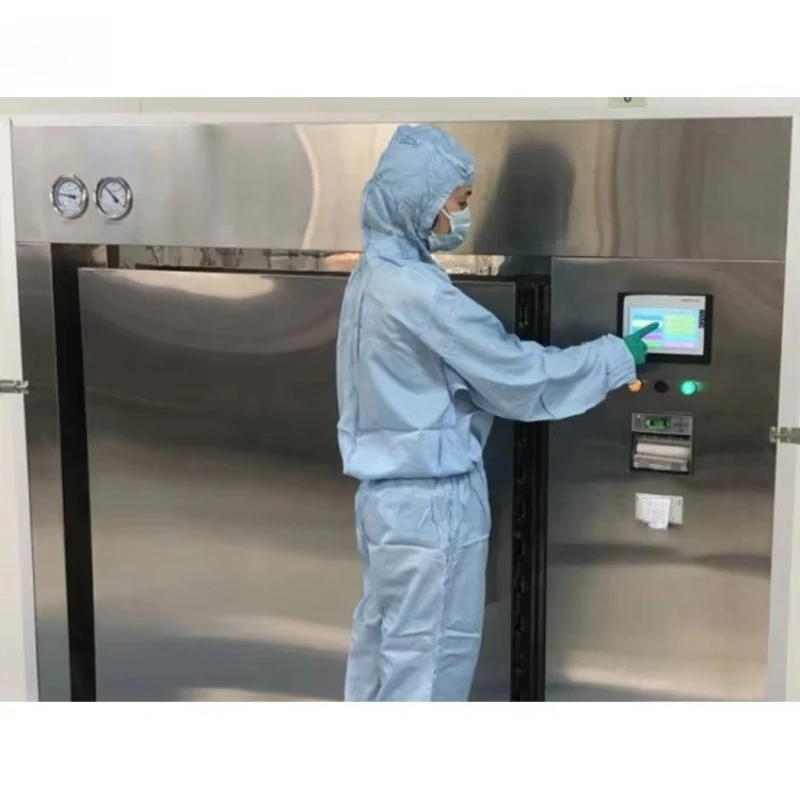 Macchinari industriali autoclave orizzontale