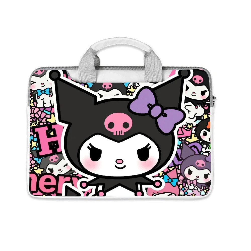 Cute Cartoon Animal Cat Portable Laptop Bag Protective Case for Macbook 12 13 14 15.6 16 Inch Macbook Air Asus Huawei Briefcase