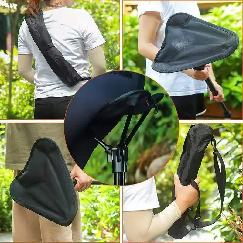 Folding Portable Outdoor Fishing Stool Artifact Carry-on Seat Stream Telescopic Picking Queue