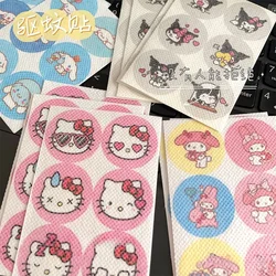 Sanrio Kitty Kuromi 12/16/19pcs Lightweight mosquito stickers for outdoor mosquito stickers for children, women, and men