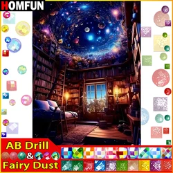 HOMFUN Fairy Dust AB Diamond Painting