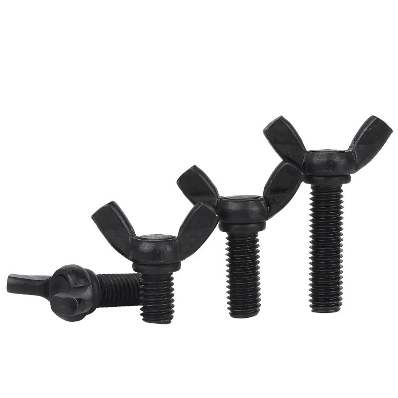M3 M4 M5 M6 M8 M10 304 Stainless Steel Bolt Thumb Wing Screw Screw Bolt (Color : Silver, Size : M5x40-3pcs M3 M4 M5 M6 M8 M10 304 Stainless Steel Bolt Thumb Wing Screw Screw Bolt (Color : Silver, Size : M5x40-3pcs