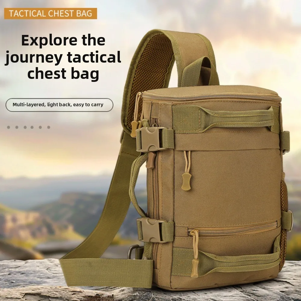 

Sports Chest Crossbody Men's Casual Portable Fashion Lightweight Multifunctional Large Capacity Shoulder Bag