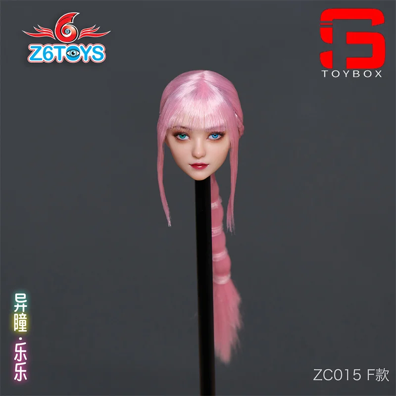 Z6TOYS ZC015 1/6 skala Lele Beauty Head Sculpt z ruchomymi oczami Model Fit 12 ''kobieta żołnierz figurka ciało