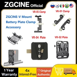 ZGCINE VR-05 VR-04 VR-02 VR-01 V-LOCK Mount Battery Plate Quick Release Plate/Rod Clamp,ZG Accessories for DSLR Camera Rig.