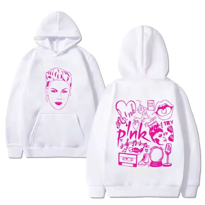 

Hot sale P!nk Pink Summer Carnival 2025 print Hoodie New Men Women Fashion Casual Sweatshirt Unisex Fleece Long sleeve pullovers