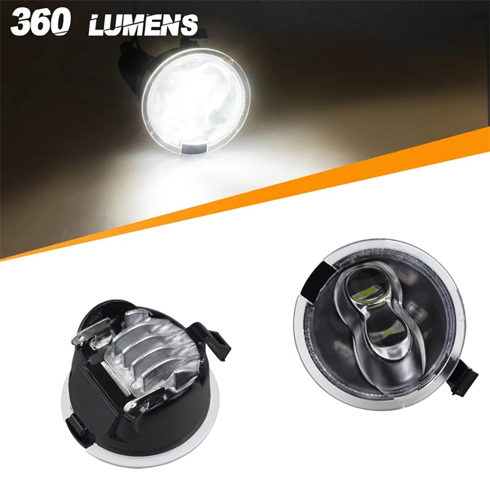 2pcs Full LED Side Mirror Puddle Lights For Ford F150 Edge Flex Taurus LED puddle light 5F1Z-13B375-A Side Mirror Puddle Lights