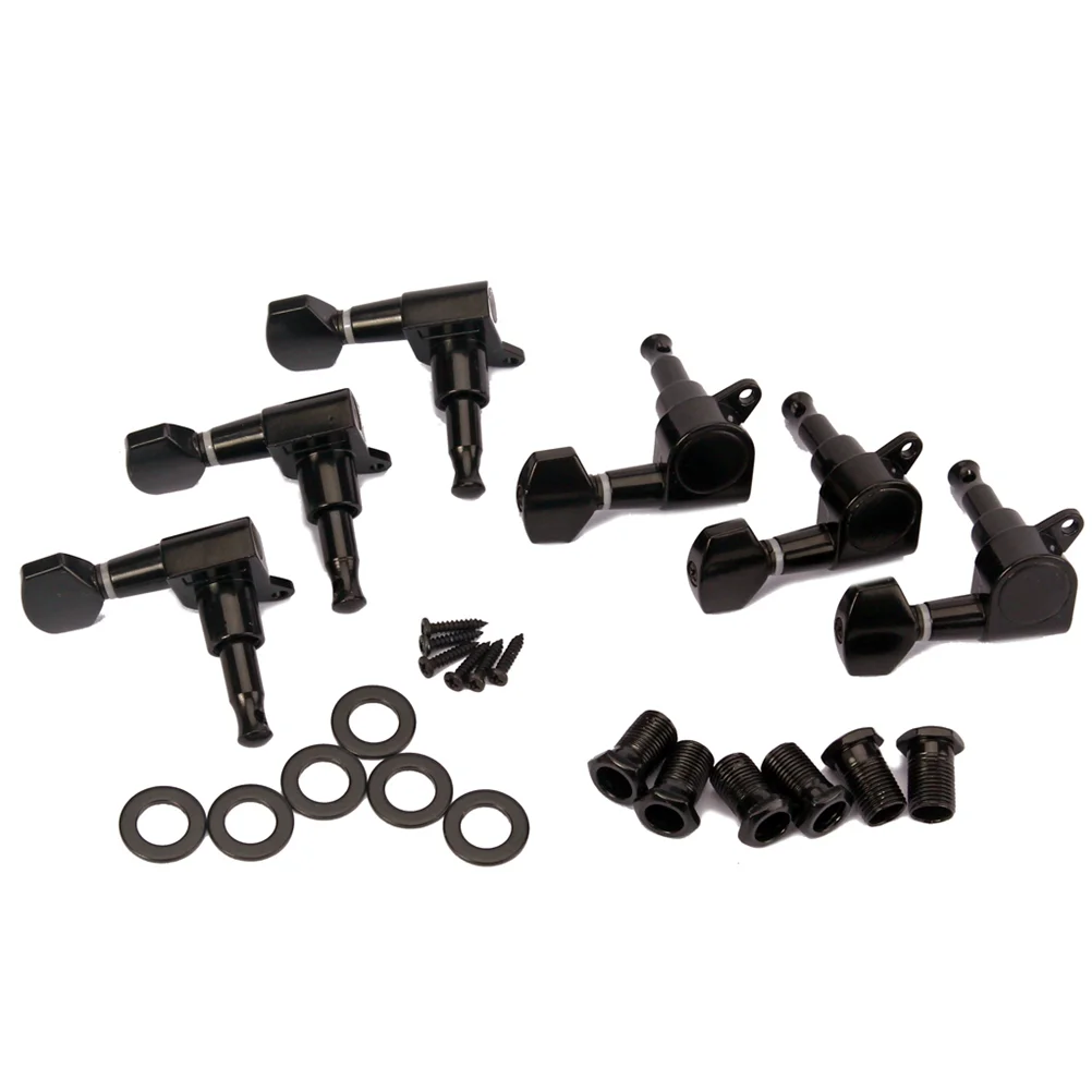 

6 PCS Locking Guitar Tuners Machine Heads Seal Tuning Keys Pegs Sealed Acoustic