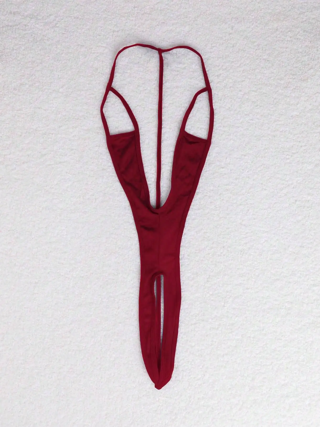 بدلة قفز نسائية مثيرة من قطعة واحدة، بدلة قفز جذابة بدون أكمام من النوع المجوف