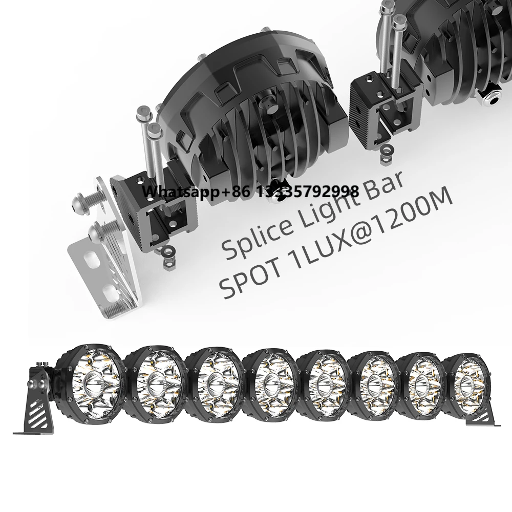 

Newest Design Barra Led 4x4 Modular Kit KC Gravity Pro 6 UTV Offroad Led Light Bar for Trucks