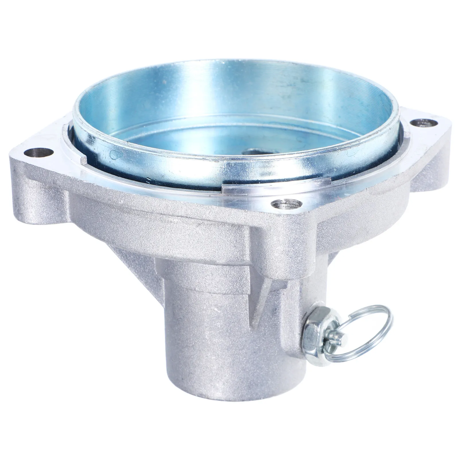 Stable Lawn Mower Connection Plate Assembly for Trimmer Compatibility Heavy-Duty Trimmer Connector Lawn Care Parts Metal Mower