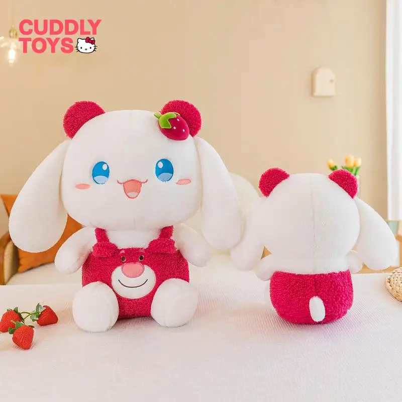 

Sanrio плюшевые куклы игрушки Kawaii Cinnamoroll Cos Lotso Мультяшные плюшевые куклы искусственные коричные Подушки Подарки для девочек