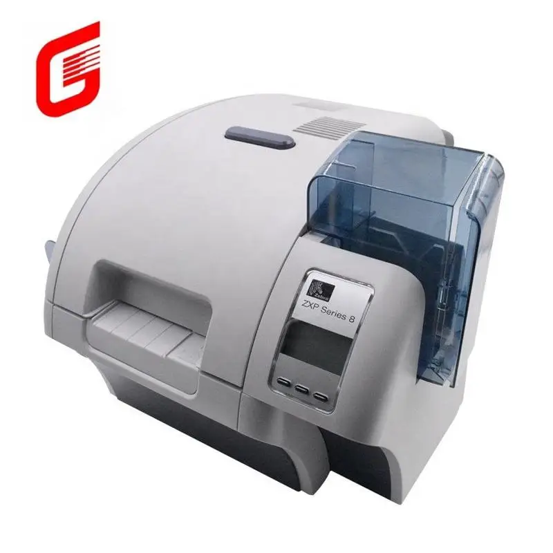 Zebra ZXP Series 8 Full color or monochrome retransfer ID Card Printer