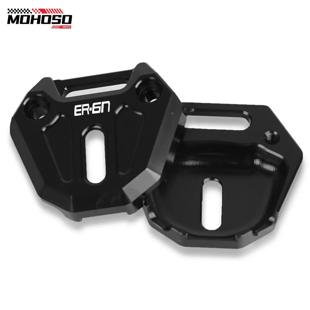 Motorcycle CNC Key Case Keychain Cover Shell FOR KAWASAKI ER6N ER-6N 2000-2022 2021 2020 2019 2018 Key Cover Cap Keys Case Shell