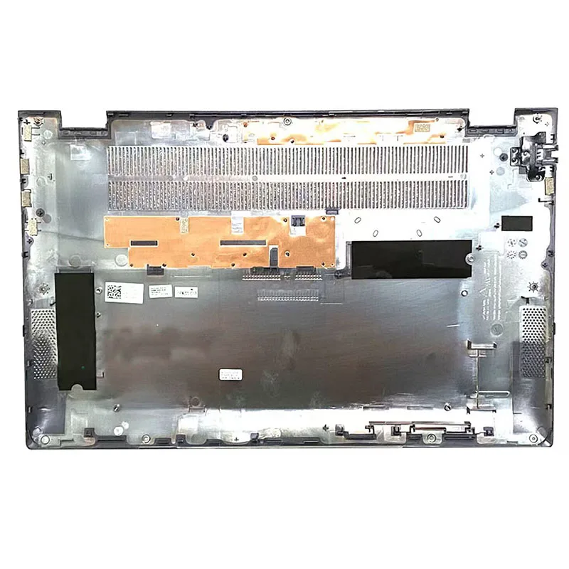 حافظة علوية من Palmrest مع لوحة مفاتيح بإضاءة خلفية أمريكية/غطاء قاعدة سفلي 0YCNFN لـ Dell Vostro 5501 5502 P102F لون أسود ورمادي
