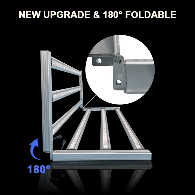 High Power Commercial LED Grow Light Plants 480W-600W 6000K-660NM Full Spectrum 6 Cob Bars 3000K-4000K Strip Plant Lamp view 4