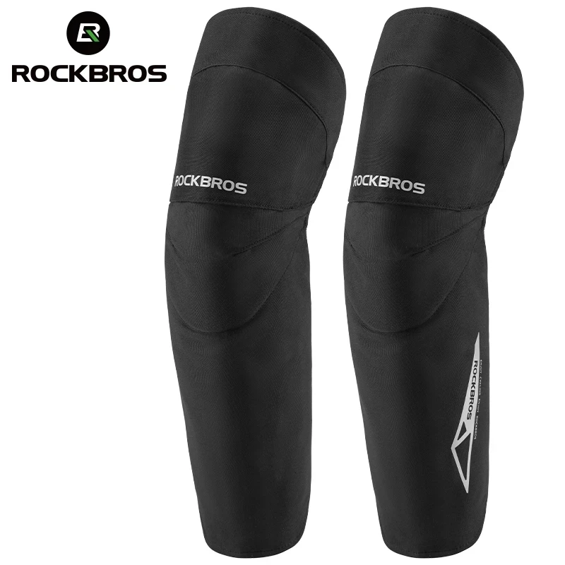 

ROCKBROS Winter Knee Pads Keep Warm Knee Pad Windproof Cycling Motorcycle Knee Pads Knight Protective Gear Bike Bike knee Pads