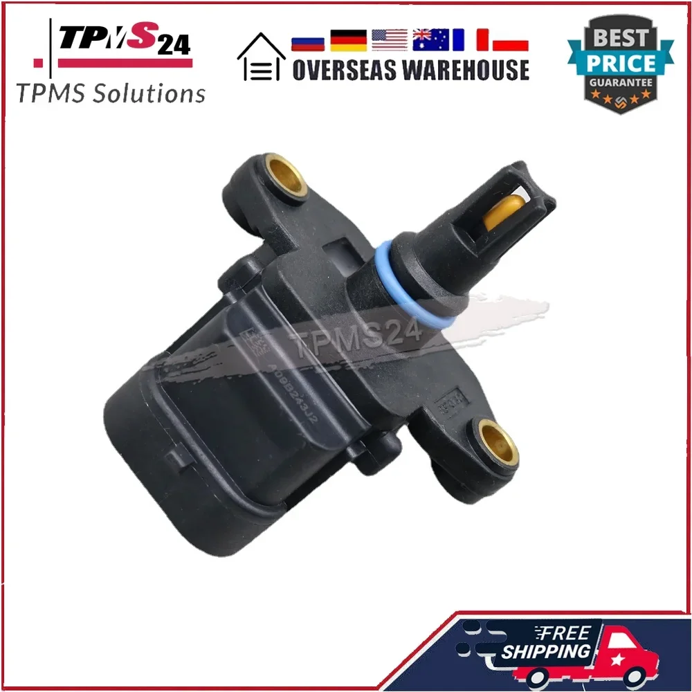 Sensor de mapa do sensor de pressão de ar de admissão 12592017   Para Chevrolet HHR Cobalto Saturno Céu Pontiac Solstice