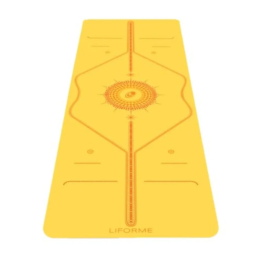 

Коллекция ковриков для йоги Liforme с принтом - в комплекте бесплатная сумка для йоги - запатентованная система выравнивания, нескользящее покрытие, экологичные материалы.