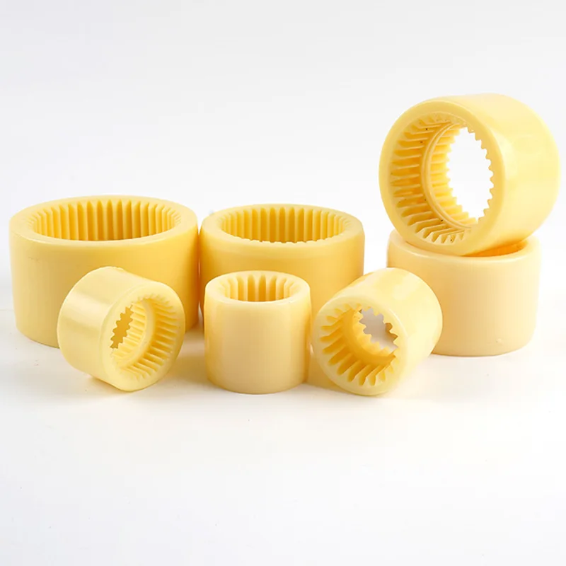 Inner tooth nylon sleeve inner tooth gear coupling accessories oil pump motor special joint high torque connection sleeve