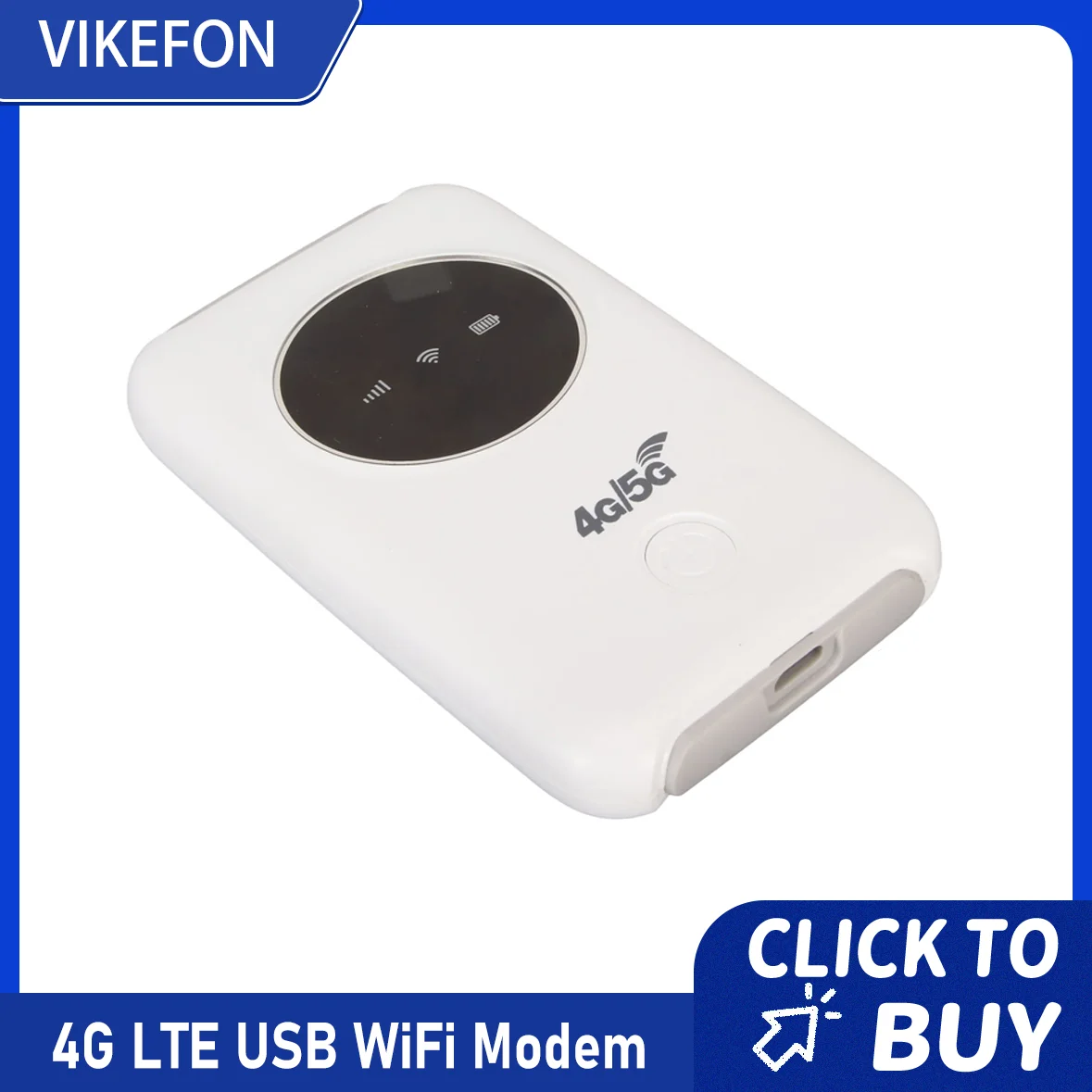 

4G LTE USB WiFi Modem 300Mbps Unlocked WiFi Micro SIM Card Slot Built In 3200MAh Wireless Portable WiFi Router