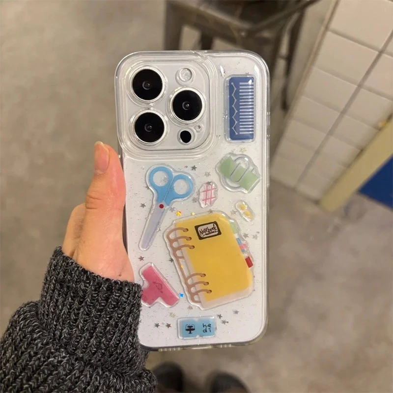 

Оптовые 3D-наклейки из эпоксидной смолы с мультяшными персонажами для DIY-декора телефонов, компьютеров, блокнотов, планшетов