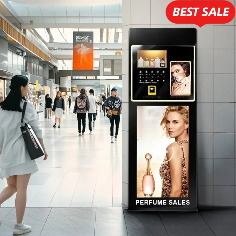 Perfume Vending Unit with High Margin Product Offering Supports Brand Customization and Unattended Operation