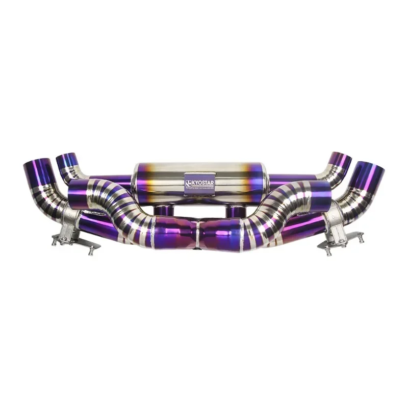 Sports car 911 992 Carrera Targa 4/S/4S 3.0t modified titanium exhaust pipe Catback