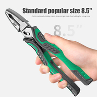 LAOA 8.5 Inch Wire Cutters Professional Eccentric Dual Shaft Labor-saving Electrician Pliers CR-V Household Hand Multi Tool