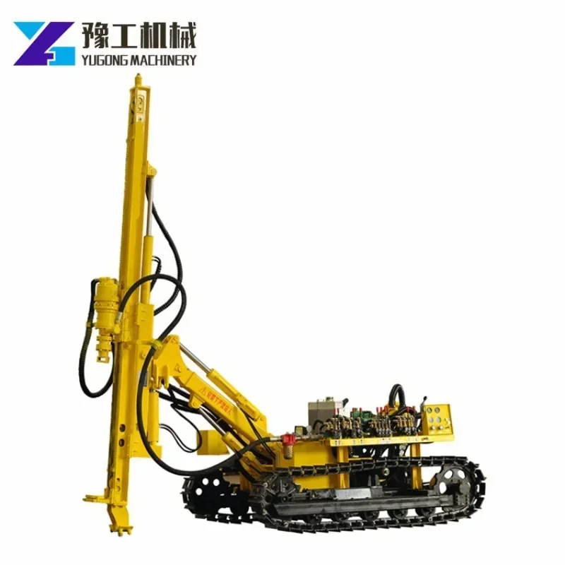 Fully Hydraulic Diesel Anchor Drilling Rig Horizontal Crawler Anchor Drilling Rig Dth Drilling Rig Factory for Sale