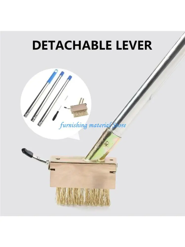 

Y5GD Extendable Brush Crack Weeder Grout Brush for Efficient Gardening &Farming