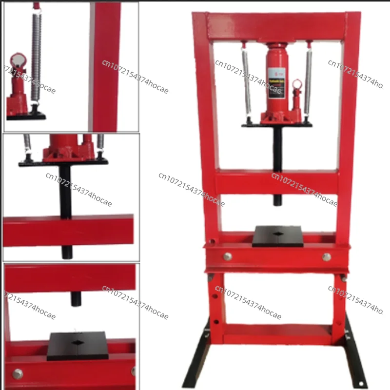 6T -32T Adjustable Hydraulic H-frame Desktop Press Suitable For Garages Or Professional Stores