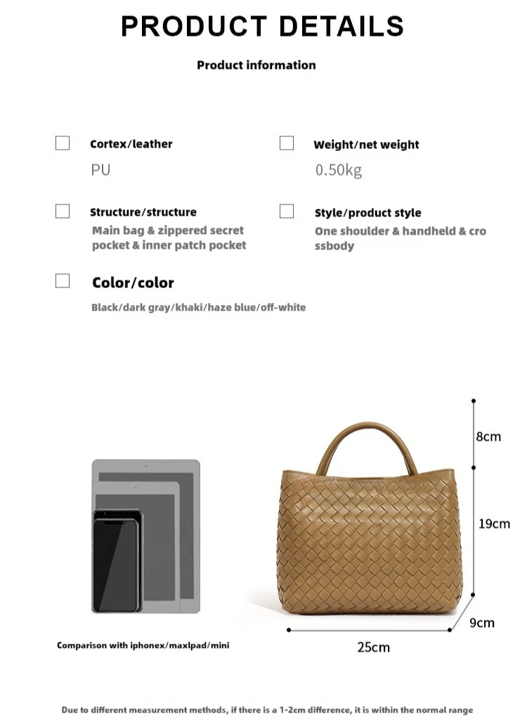 Sleek and Stylish Handwoven Tote Bag with Generous Capacity - Your Perfect Daily Companion Tote Bags for Women Designer Bags