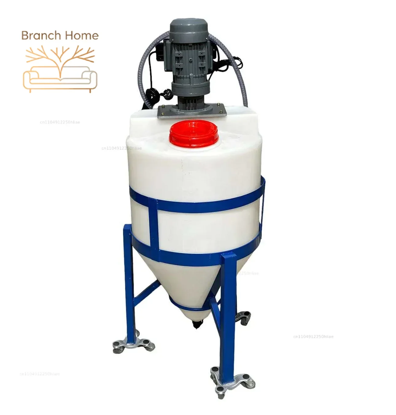 'Wholesale anti-corrosive industrial 500l 1000L HDPE chemical tank mixing tank with agitator
