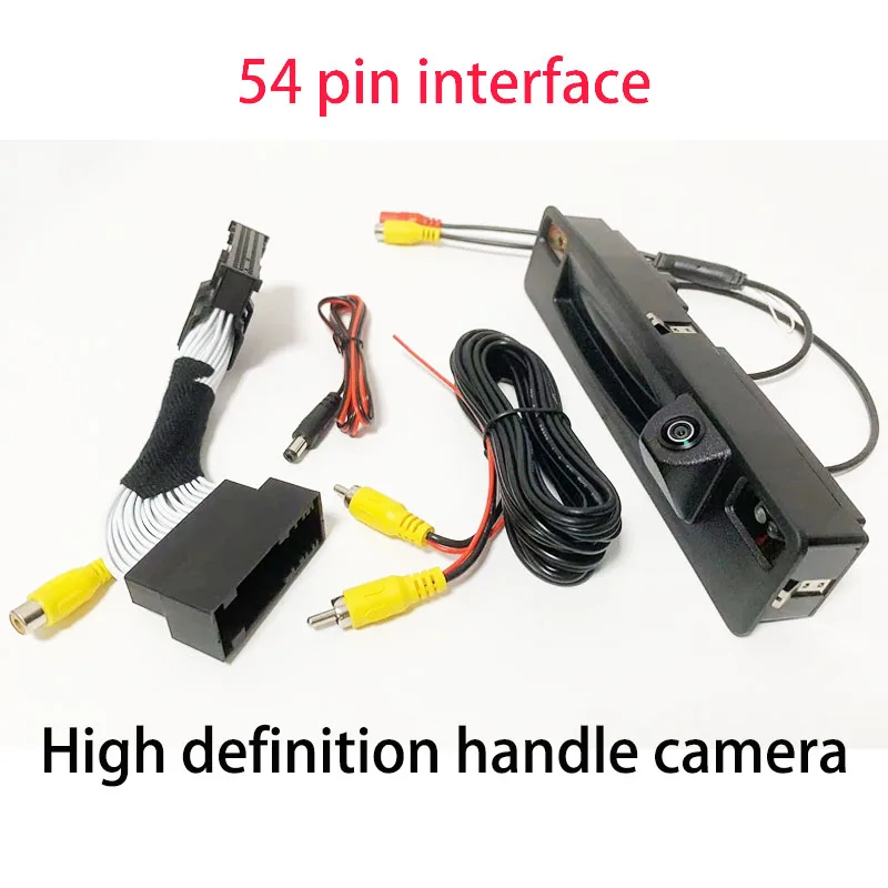 HD Dynamic Trajectory Rear View Camera For Ford Puma 2019 2020 2021 2022 2023 SYNC3/2.5 54 Pin/32 Pin Cable Compatible with OEM image 3