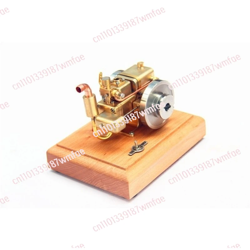 Model Microcomputer Walking Tractor Oil Engine Model Mini Retro Single Cylinder Engine