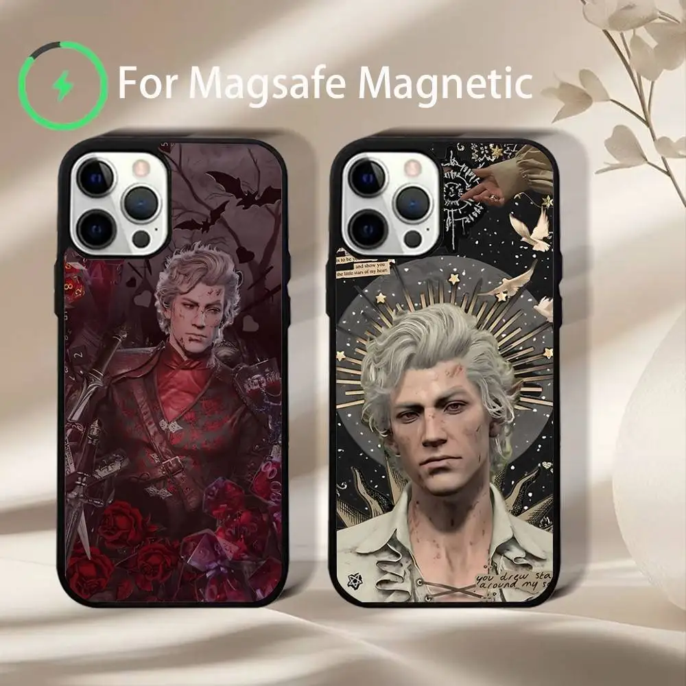 

Phone Case For iPhone 17,16,15,14,13,12,11,Pro,Max,Plus,Mini,SE4,Astarion B-BaldurS G-Gate E Magnetic Magsafe Wireless Charging