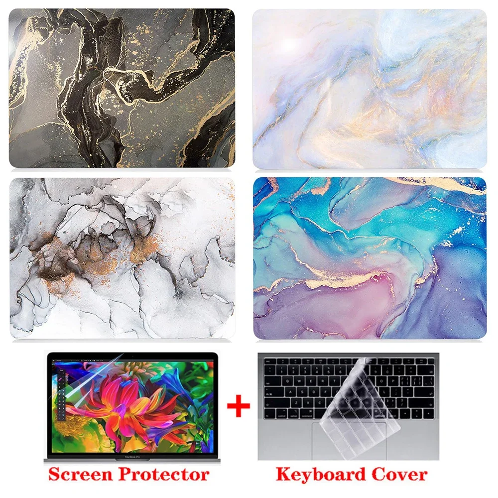 

Для нового 14-дюймового чехла MacBook pro для M4 16 13 M1 M2 M3 M4 Чип Mac Air 13 13,6 дюйма 2025 M4 Air 15 A3241 - Защита крышки ноутбука