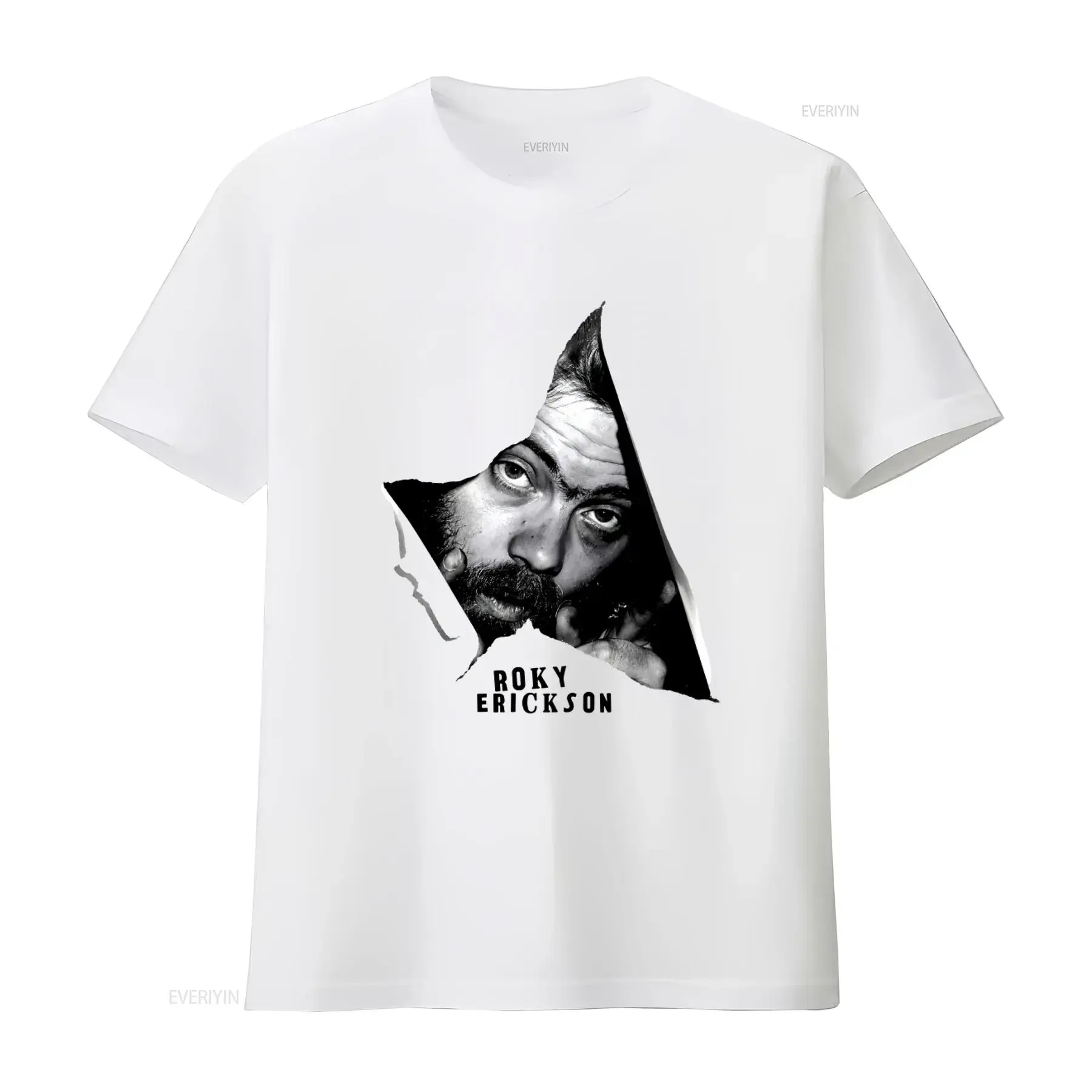 Roky Erickson T shirt You're Gonna Miss Me Retro Style Print  vintage Washed Top For Everyday Wear Casual graphic Slightly Soft