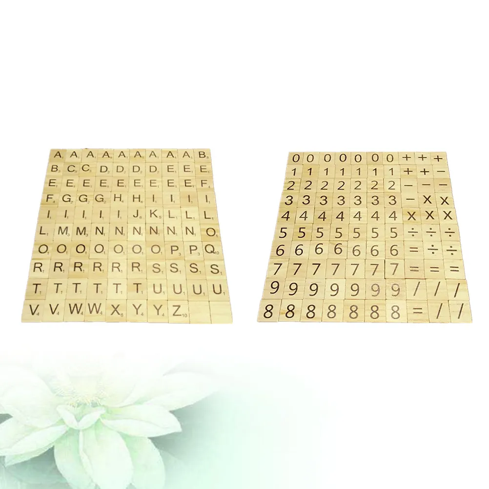 

200 шт. деревянных развивающих пазлов: заглавные буквы и цифры, обучающие игровые блоки для детей, изучающих алфавит