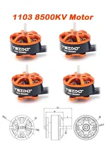 1103 8500KV 1-2s Lipo Brushless Motor Shaft for Gemfan HQprop 65mm Propeller Tinywhoop Pavo20 Bassline Micro Drones
