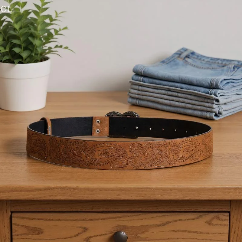 Liebe Herz Form Schnalle frauen Gürtel Mode Casual Kleid Jeans Zubehör Gürtel Gothic Retro Braun Pu Leder Bund