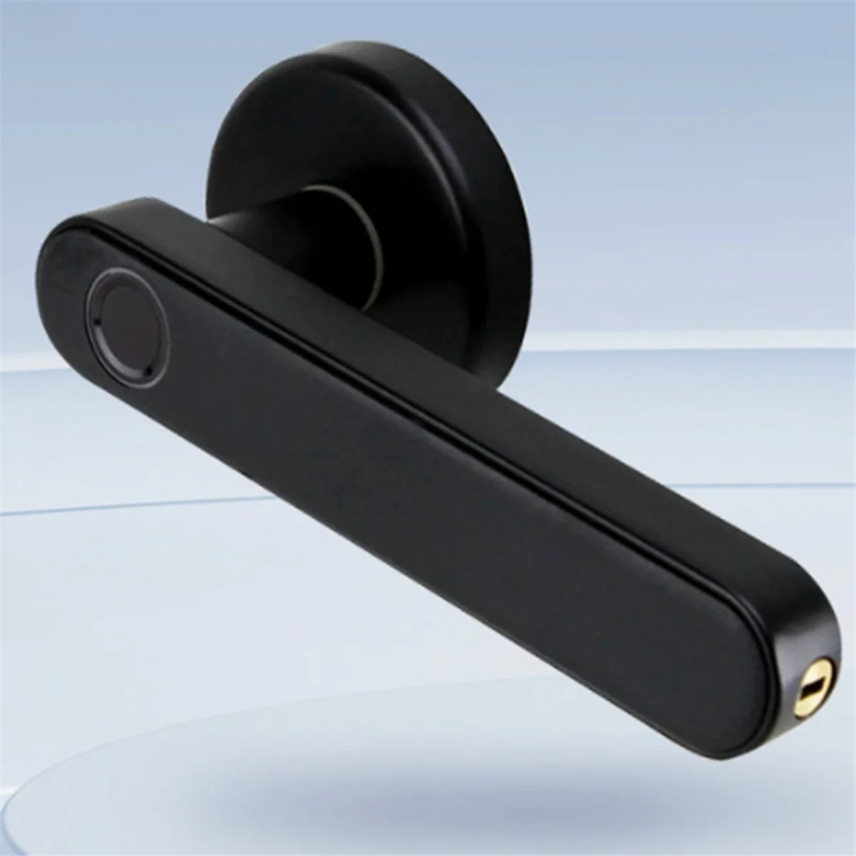 AA98 Tuya Smart Life APP Smart Fingerprint Password RFID Card Lock for Indoor Wooden Metal Door