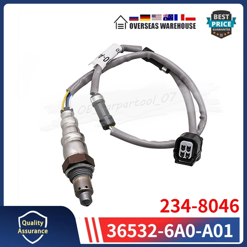 36532-6A0-A01 For 2021 Acura RDX TLX 2.0L L4 2018 2019 2020 Honda Accord 1.5L Turbo Oxygen O2 Sensor 1PCS 234-8046 36532-6B2-A01